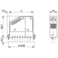 フエニックス・コンタクト プリント基板用コネクタ ケーブルハウジング 極数10 KGSーPC 4/10ーF 1セット(10個)（直送品）
