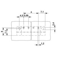 フエニックス・コンタクト プリント基板用コネクタ ソケット 極数6 MC 1，5/ 6ーGFー5，08 1セット(50個)（直送品）