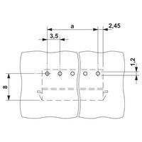 フエニックス・コンタクト プリント基板用コネクタ ソケット 極数7 MC 1，5/ 7ーGー3，5ーRN 1セット(50個)（直送品）