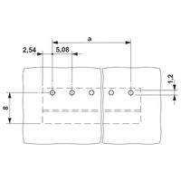 フエニックス・コンタクト プリント基板用コネクタ ソケット 極数7 MC 1，5/ 7ーGー5，08 1セット(50個)（直送品）