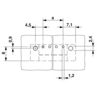 フエニックス・コンタクト プリント基板用コネクタ ソケット 極数7 MC 1，5/ 7ーGFー3，81 1セット(100個)（直送品）