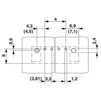 フエニックス・コンタクト プリント基板用コネクタ ソケット 極数13 MC 1，5/13ーGFー3，5ーLR 1セット(50個)（直送品）