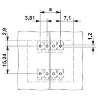 フエニックス・コンタクト プリント基板用コネクタ ソケット 16極2列 MCDV 1，5/16ーG1Fー3，81 1セット(50個)（直送品）