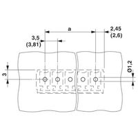 フエニックス・コンタクト プリント基板用コネクタ ソケット 極数5 MCV 1，5/ 5ーGー3，5 1セット(250個)（直送品）