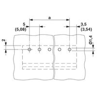 フエニックス・コンタクト プリント基板用コネクタ ソケット 極数21 MSTBA 2，5/21ーG 1セット(50個)（直送品）
