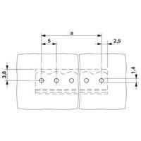 フエニックス・コンタクト プリント基板用コネクタ ソケット 極数24 MSTBV 2，5/24ーG 1セット(50個)（直送品）