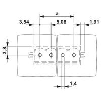 フエニックス・コンタクト プリント基板用コネクタ ソケット 極数8 MSTBVA 2，5/ 8ーGー5，08ーRN 1セット(50個)（直送品）