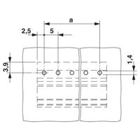 フエニックス・コンタクト プリント基板用コネクタ ソケット 極数6 SMSTB 2，5/ 6ーG 1セット(50個)（直送品）