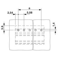フエニックス・コンタクト プリント基板用コネクタ ソケット 極数6 SMSTB 2，5/ 6ーGー5，08 1セット(50個)（直送品）