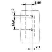 フエニックス・コンタクト プリント基板用端子台 スプリング接続式 極数1 SPT 5/ 1ーHー7，5 1セット(50個)（直送品）