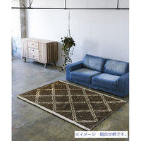 ジャーナルスタンダードファニチャー LAVAL RUG ラバル ラグ 幅1600×奥行1200mm グレー 1枚（直送品）