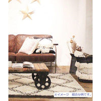 ジャーナルスタンダードファニチャー LAVAL RUG ラバル ラグ 幅1600×奥行1200mm ホワイト 1枚（直送品）