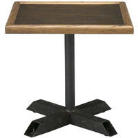 ジャーナルスタンダードファニチャー BOND WORK SIDE TABLE ボンドワークサイドテーブル 幅400×奥行400×高さ500mm 1台（直送品）