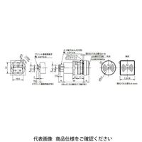 IDEC φ22 LWシリーズ ブザー 正角形 LW2Zー1X4D 1個（直送品）