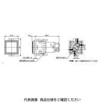 IDEC SLDシリーズ角形表示灯 赤 SLD44Nー1TH1BR 1個（直送品）