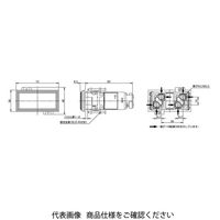 IDEC SLDシリーズ角形表示灯 ピュアホワイト SLD72Nー1CH1BPW 1個（直送品）