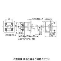 IDEC CSシリーズカムスイッチ 3段 3ノッチ UCSQMー334RRーY2B 1個（直送品）