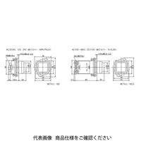 IDEC φ30 TWNシリーズ パイロットライト 角突形 ピュアホワイト UPQN3B26DPW 1個（直送品）