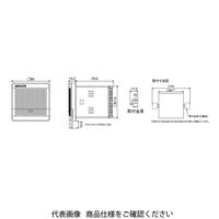 パトライト 電子音報知器 シグナルホン BDー100ACーJ 1台（直送品）