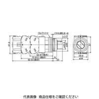 IDEC φ25 TWSシリーズ 照光セレクタスイッチ 3ノッチ 黄 ASLS332220DNY 1個（直送品）