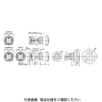 IDEC φ22 XWシリーズ 緊急遮断用(EMO)スイッチ ブライト系赤 XW1EーBV412MRHーEMO 1個（直送品）