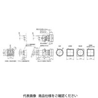 IDEC φ16 H6シリーズ 表示灯 丸形 LED照光 緑 HA1Pー1C01VG 1セット(2個)（直送品）