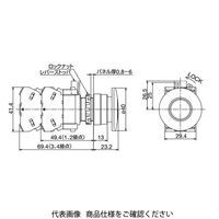 IDEC φ22 HWシリーズ 押ボタンスイッチ 大形 黒 HW1BーM401B 1セット(4個)（直送品）