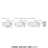 IDEC φ22 HWシリーズ 照光押ボタンスイッチ 丸平形 青 HW1LーM111Q3S 1セット(2個)（直送品）