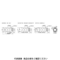 IDEC φ22 HWシリーズ 照光押ボタンスイッチ 丸突形フルガード式 青 HW1LーMF201Q2S 1セット(2個)（直送品）
