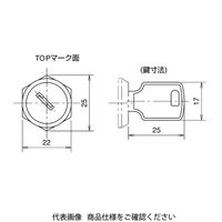 IDEC 板鍵 KG9ZーSKー231PN02 1セット(8個:2個×4セット)（直送品）