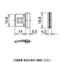 IDEC バリア MA9ZーBF1BPN10 1セット(60個:10個×6セット)（直送品）