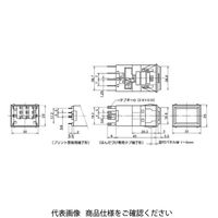 IDEC MCシリーズ 小形 照光押ボタンスイッチ 黒色 MC3DーM60FB 1セット(2個)（直送品）