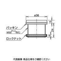 IDEC 取付穴プラグ プラスチック製 OBPー11 1セット(6個)（直送品）