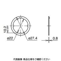 IDEC 回り止めリング OGLー31PN10 1セット(70個:10個×7セット)（直送品）