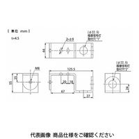 パトライト 取付金具 T85130016ーF1 1セット(2個)（直送品）