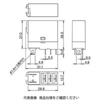 IDEC RJシリーズスリムパワーリレー RJ1SーCLRーA100 1セット(10個)（直送品）