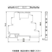 IDEC RV8H形インターフェースリレー RV8HーLーAD24 1セット(10個)（直送品）