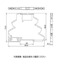 IDEC RV8H形インターフェースリレー RV8HーSーD12 1セット(10個)（直送品）
