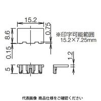 IDEC 着脱式マーキングプレート SJ9ZーPWPN10 1セット(90個:10個×9セット)（直送品）