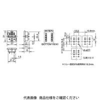 IDEC 裏面配線形ソケット 黒 SM2Sー61 1セット(25個)（直送品）