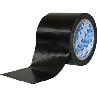 菊水テープ シートまもるテープ 80mmX20m 黒 KST8020-BK 1セット(1巻×10)
