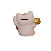 三陶 【萬古焼】歳時十二ヶ月シリーズ・1月ねこのお正月セット 置物 SAN-501 1個（直送品）