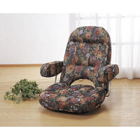 ファミリー・ライフ 腰に優しい跳ね上げ式座椅子 02426（直送品）