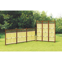 ファミリー・ライフ お買得目隠し竹垣 2枚組 横型 0335810 1セット