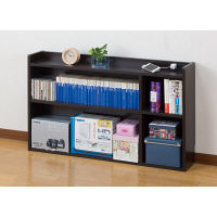 ファミリー・ライフ ヘッドボードにもなる収納ラックナチュラル 9820510（直送品）