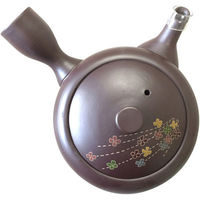 三陶 【萬古焼】1.5号ナツメ花しぐれ急須(約250cc) 16066 1個（直送品）