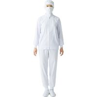 男女兼用ホッピングパンツ 5L ホワイト AQ-795-A9-5L サーヴォ（旧サンペックスイスト）（直送品）