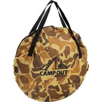 パール金属 キャプテンスタッグ キャンプアウト ポップアップテント デュオUV カモフラージュ UA-0027（直送品）