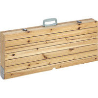 パール金属 キャプテンスタッグ NEWシダー杉製ピクニックテーブル ナチェラル UC-0003（直送品）