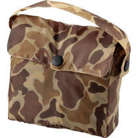 パール金属 キャプテンスタッグ キャンプアウト レインポンチョ 収納ケース付 カモフラージュ UX-2550（直送品）